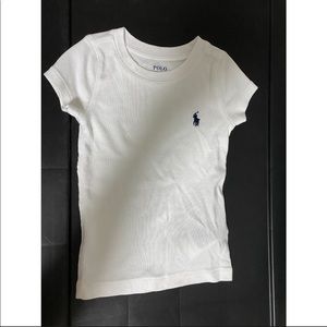 Polo Ralph Lauren 2T White T-Shirt